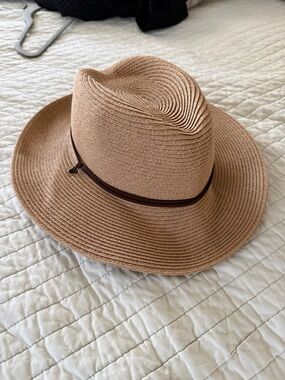 Women’s packable sun hat with strap, Panama hat, travel hat